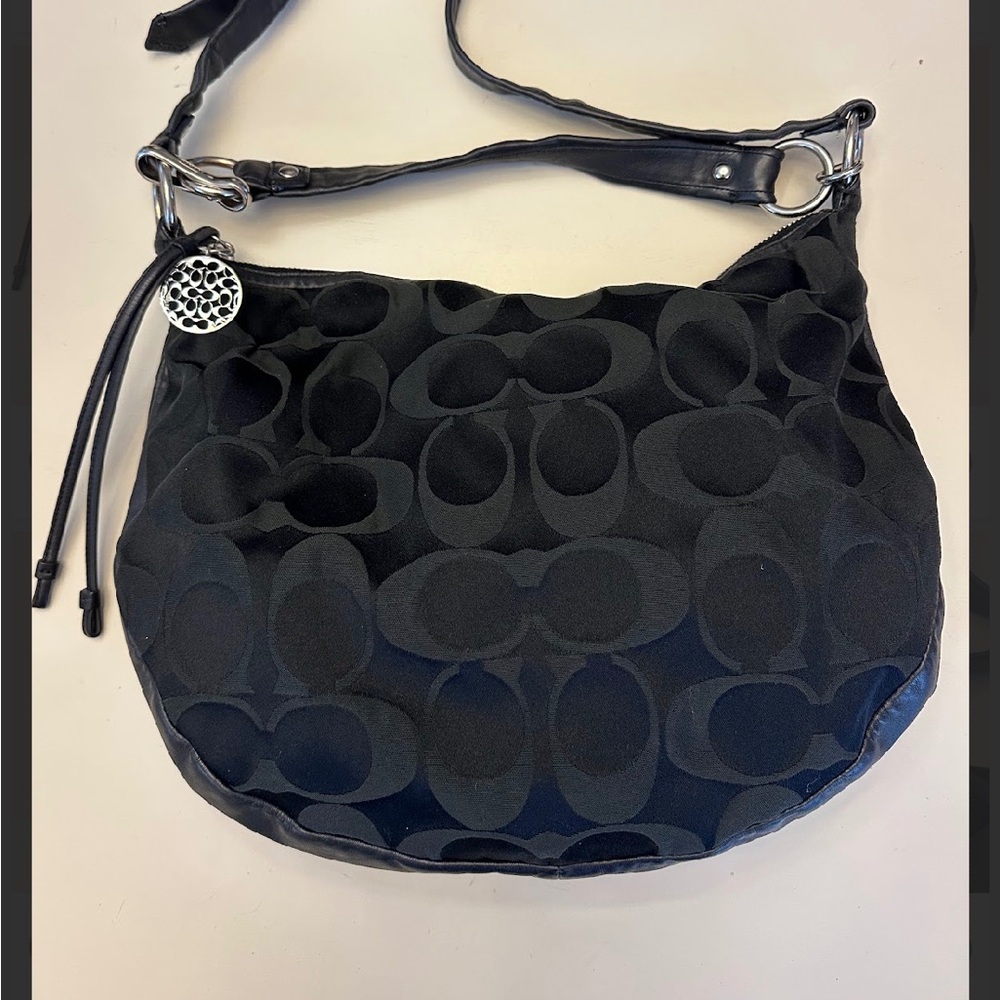 Coach Black Shoulder Bag